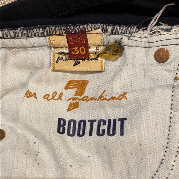 7 for all mankind maternity bootcut jeans - Picture 6 of 6